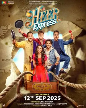 Heer Express 2025 Hindi Movie Poster
