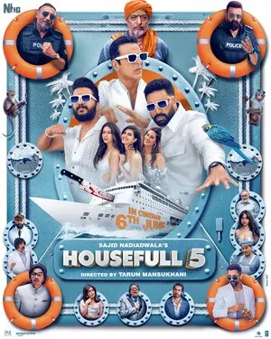 Housefull 5B 2025 Hindi Movie Poster
