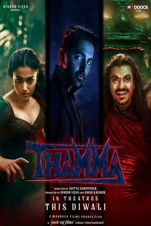 Thamma 2025 Hindi Movie Poster