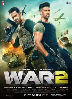 War 2 2025 Hindi Movie Poster