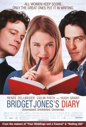 Bridget Jones's Diary 2001 Hindi Dual Audio Movie Poster